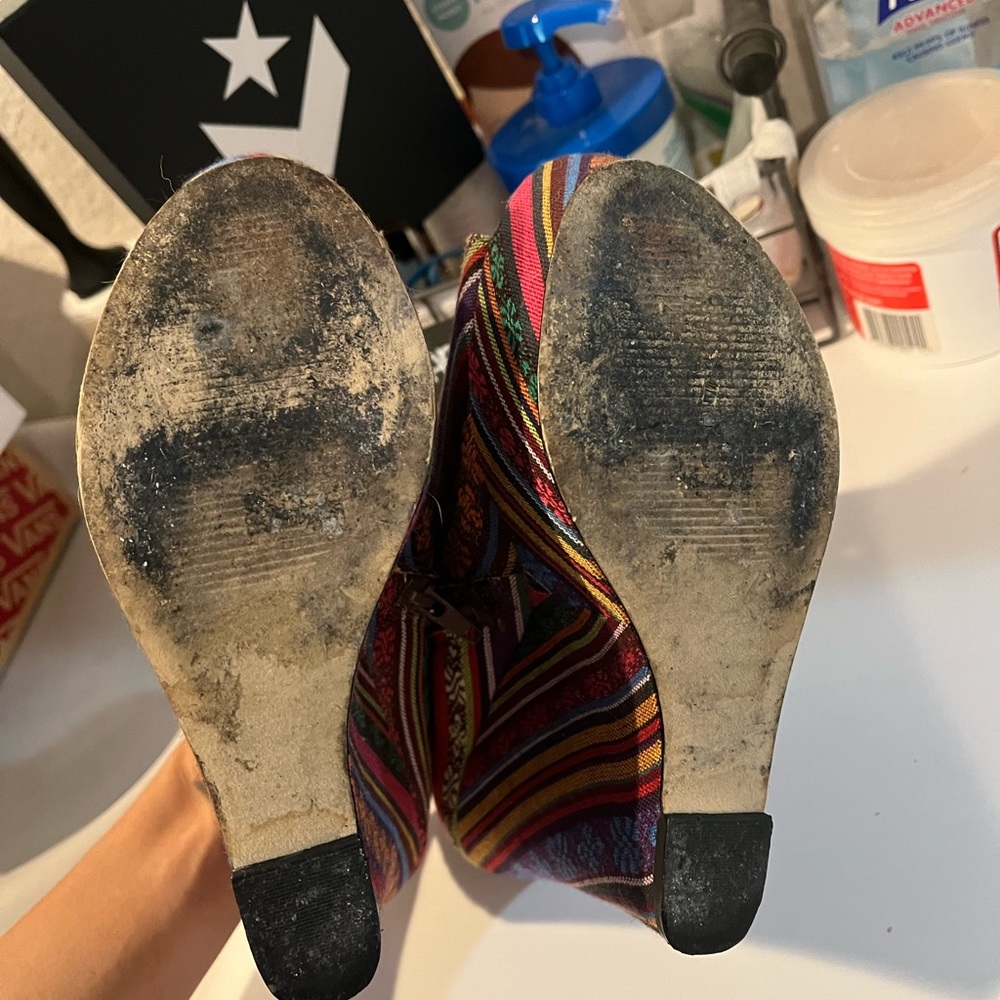 7.5 Steve Madden Wedges - Picture 6 of 6